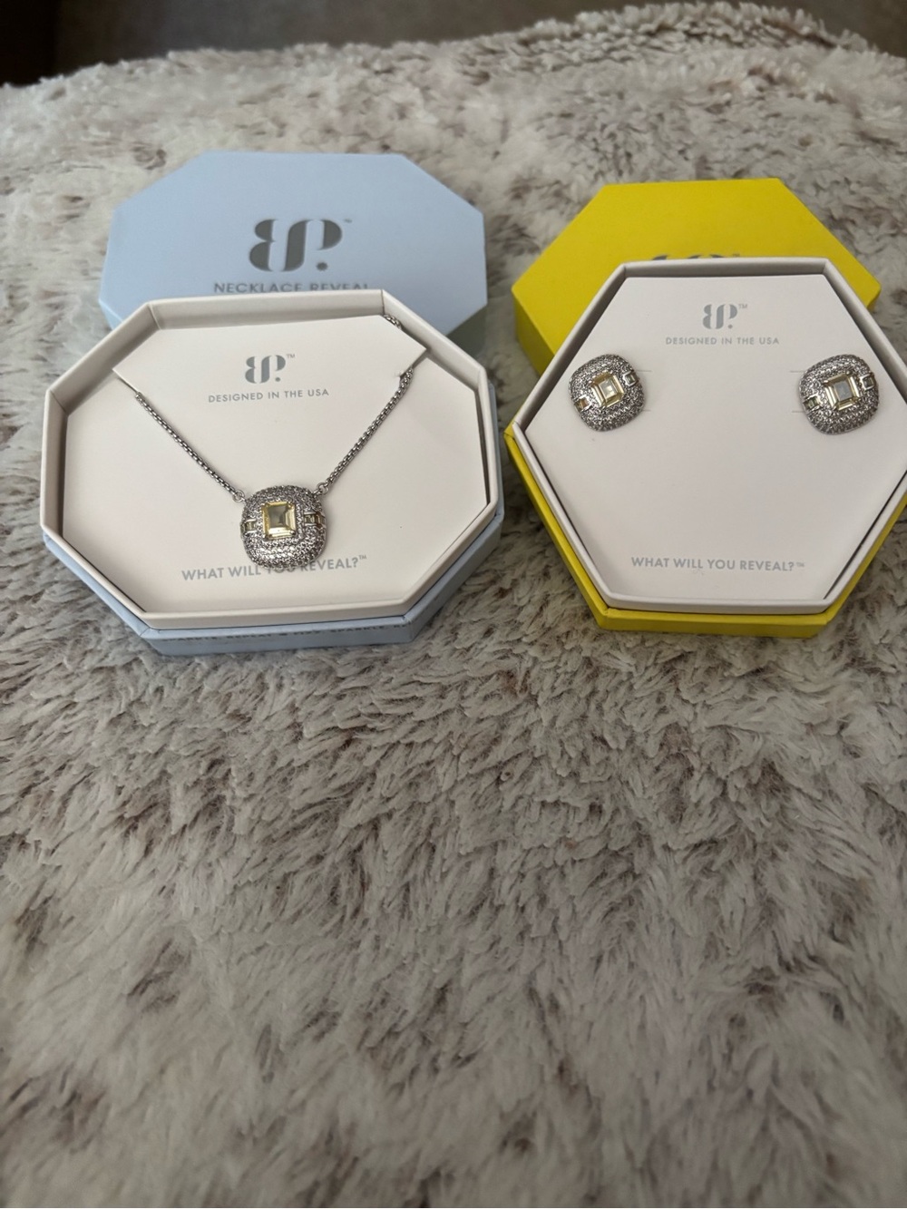 Bomb Party 🍋 Lemon Cubic Zirconia set